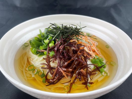 稲庭そうめんレシピ!「磯の香りたっぷりそうめん」