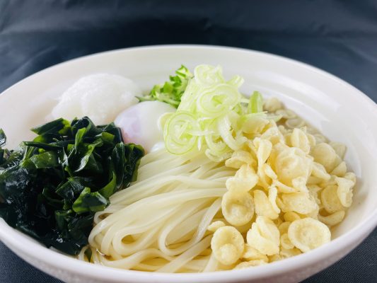稲庭うどんレシピ!『つるりとおいしい冷やしたぬき』