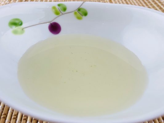 「水出し」のおダシ